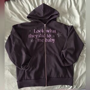 Daniel Caesar Superpowers Tour Zip Up Hoodie